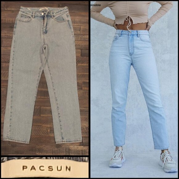 Pacsun jeans Light blue - mom jeans size 25 - Picture 1 of 8
